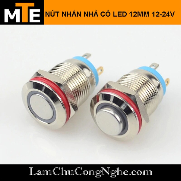 nut-nhan-nha-chong-nuoc-12mm-co-led-xanh-do-12mm-9-30v