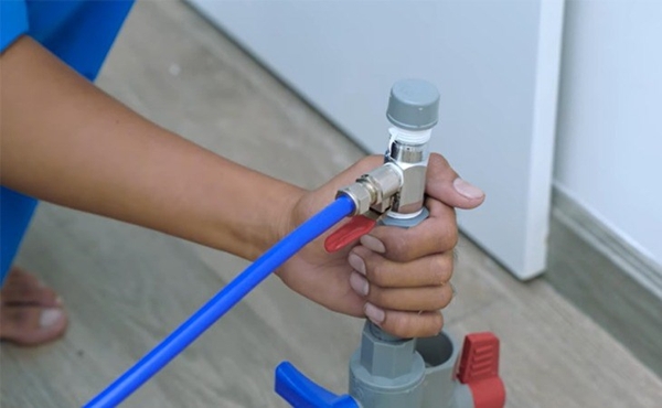 Đấu nối nguồn nước cấp