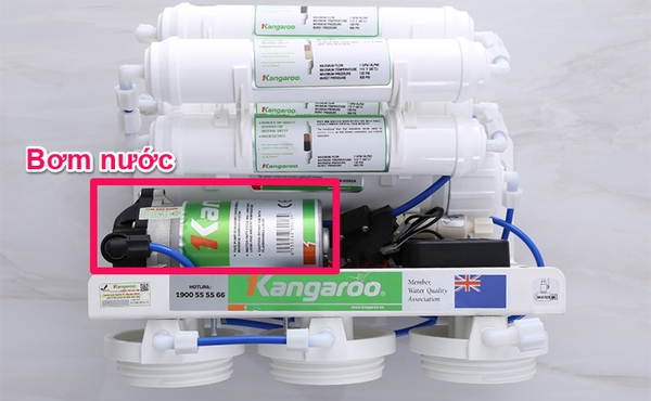 Áp lực nước đầu vào quá thấp