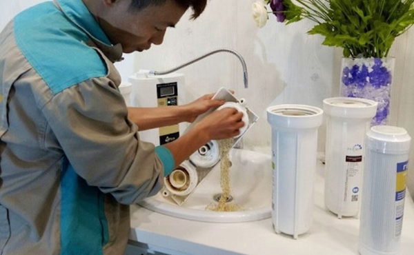 Không thay lõi lọc nước định kỳ