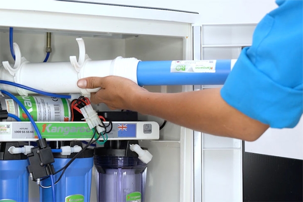 Lõi lọc bị tắc hoặc gioăng cao su bị lão hóa