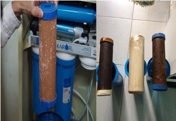 Thay lõi máy lọc nước định kỳ