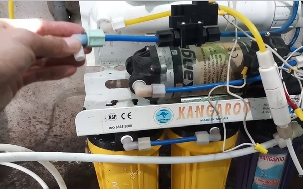 Nước thải chảy nhiều nhưng không có nước tinh khiết