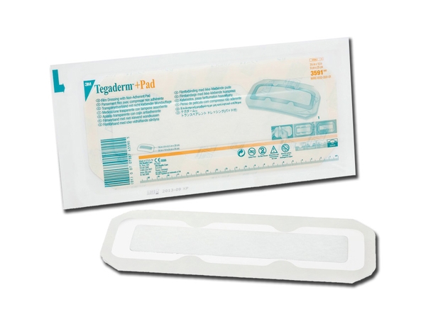 Băng phim trong có gạc vô trùng 3M™ TEGADERM + PAD™ 9x25cm