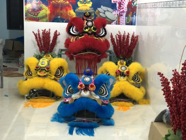 Các mẫu đầu lân dịp trung thu