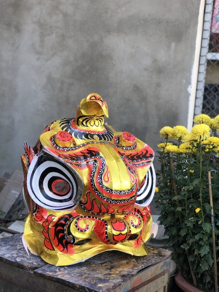 lân lông cừu màu hồng