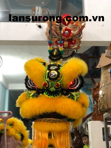 Đầu lân giá rẻ nhất