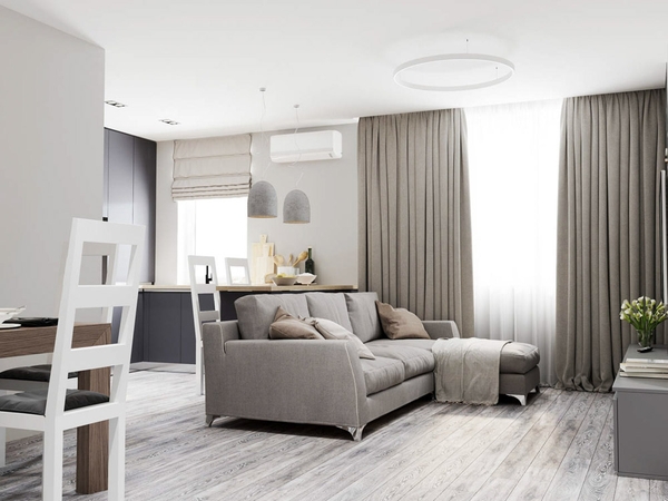 Lý do gia chủ chọn màu ghi xám cho nội thất
