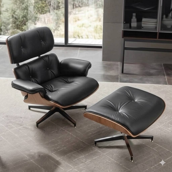 Eames lounge trong không gian làm việc