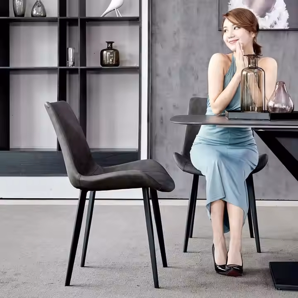 Ghế NELSON - chân sắt sơn tĩnh điện thêm độ chắc chắn