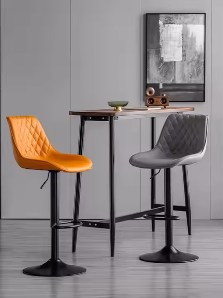 Ghế bar Eames làm bằng mặt da pu cao cấp