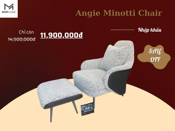 Ghế sofa thư giãn best seller  - ghế sofa thư giãn Angie Minotti