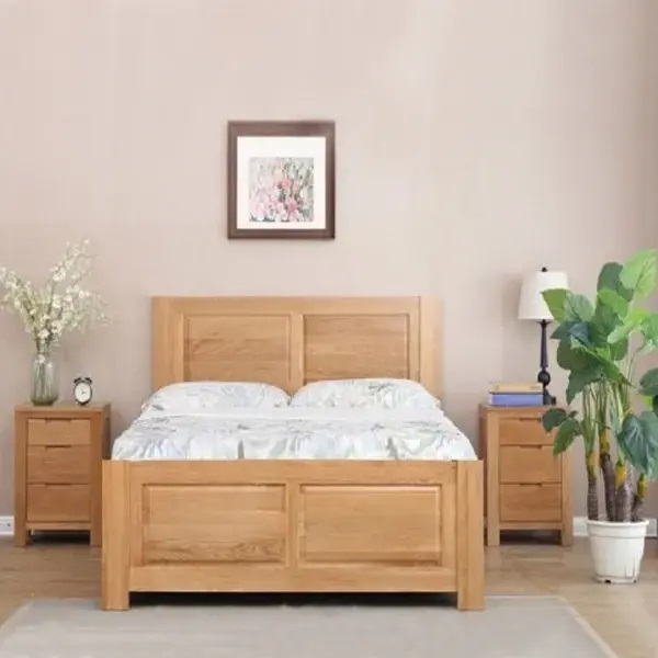 Giường ngủ bằng gỗ - Phong cách hiện đại, nhỏ gọn tiện nghi