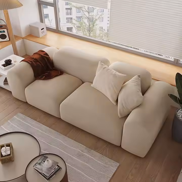 Toàn bộ góc chụp trên xuống dưới của Sofa nỉ venus