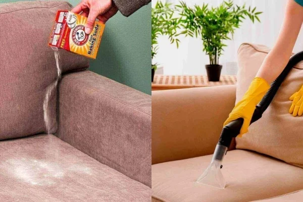Những cách đơn giản loại bỏ mùi hôi sofa ngay tại nhà - Sofa nỉ