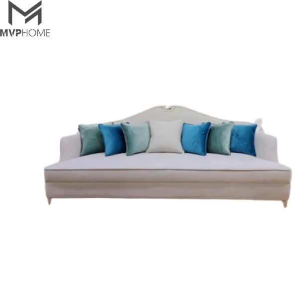 Sofa văng viền gỗ MSF002