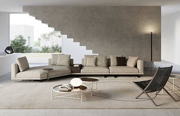 Sofa Horizon hiện đại trong phòng khách