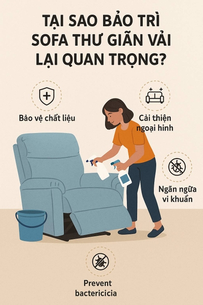 Tại Sao Bảo Trì Sofa  Lại Quan Trọng