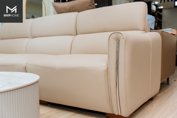 Sofa lounger - Sử dụng phần khung làm từ gỗ sồi