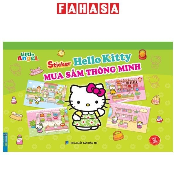 Mua Sắm Thông Minh Hello Kitty - Sách Bóc Dán Hình Sticker 42k - Minh Thắng