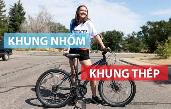 Xe đạp khung hợp kim Nhôm khác gì khung Thép mà đắt hơn?