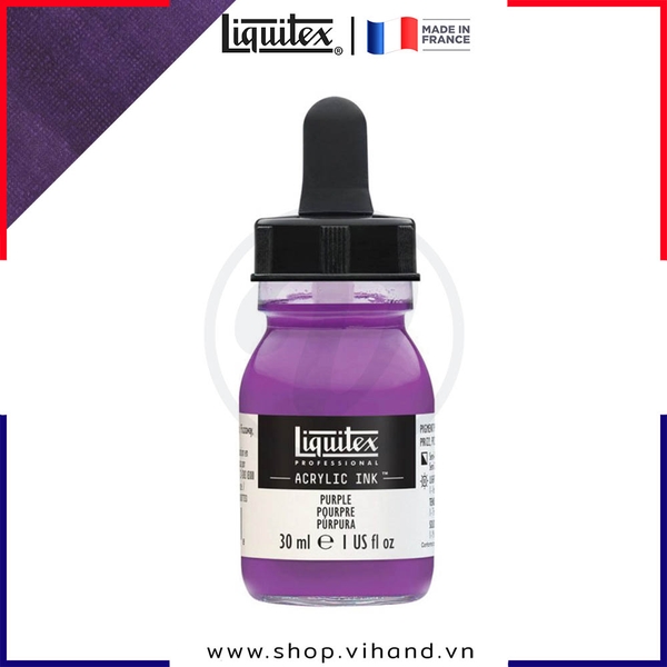 Mực acrylic cao cấp Liquitex Professional Acrylic Ink 15 Purple - 30ml (1Oz)