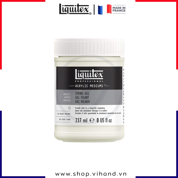 Dung môi pha màu acrylic, tạo cấu trúc nổi khối 3D Liquitex Professional String Gel - 237ml (8Oz)