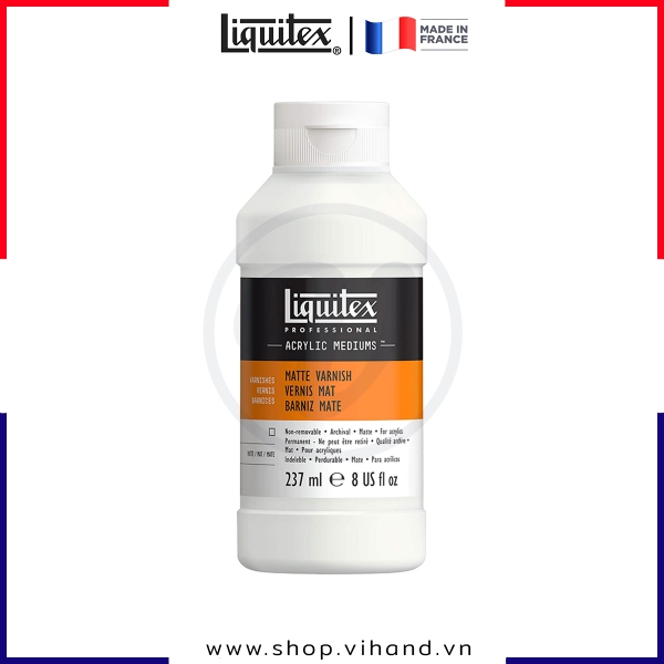 Dung dịch tạo lớp phủ bảo vệ màu Liquitex Professional Matte Varnish (Mờ) - 237ml (8Oz)