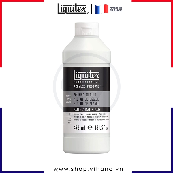 Dung môi đổ màu acrylic, tạo hiệu ứng mờ Liquitex Professional Matte Pouring Medium - 437ml (8Oz)