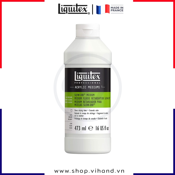 Dung môi làm chậm khô màu acrylic Liquitex Professional Slow-Dri Medium - 473ml (16Oz)