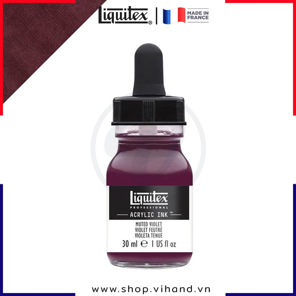 Mực acrylic cao cấp Liquitex Professional Acrylic Ink 502 Muted Violet - 30ml (1Oz)