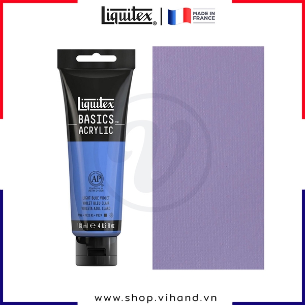 Màu vẽ đa chất liệu Liquitex Basics Acrylic Light Blue Violet #680 – 118ml (4Oz)