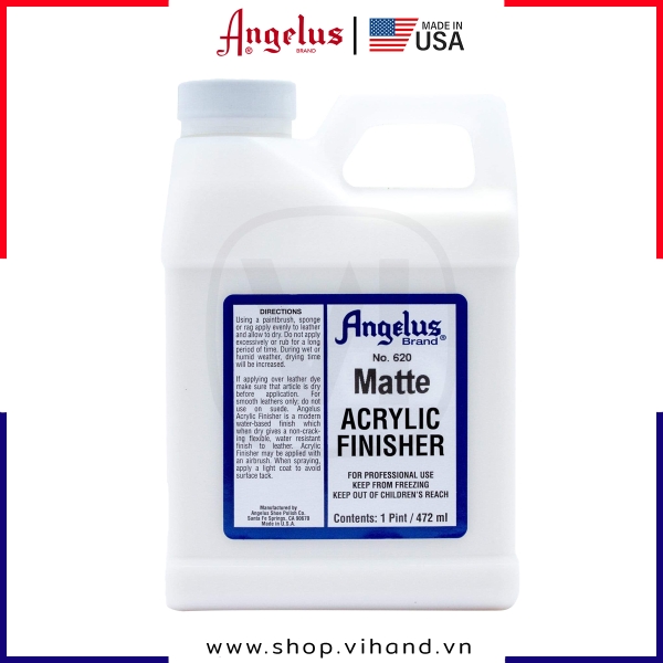 Dung dịch bảo vệ sau cùng Angelus Acrylic Finisher (High Gloss) - 472ml (16oz)