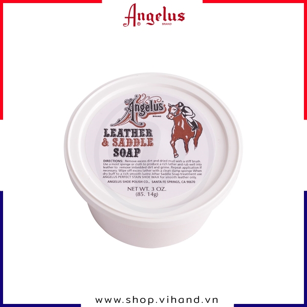 Xà phòng vệ sinh đồ da chuyên dụng Angelus Saddle Soap