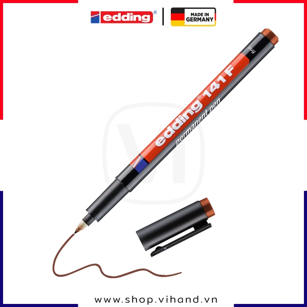 Bút dánh dấu công nghiệp Edding 141 F Permanent Pen - Brown