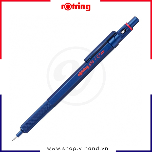 Bút chì cơ học cao cấp Rotring 600 0.7mm - Xanh dương (Blue)