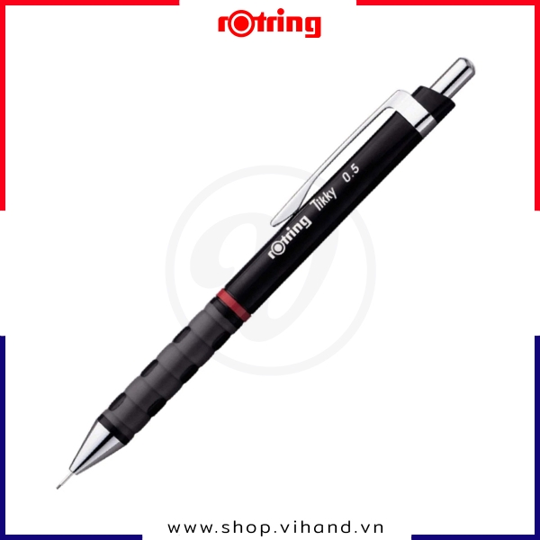 Bút chì bấm Rotring Tikky 0.5mm – Đen (Black)