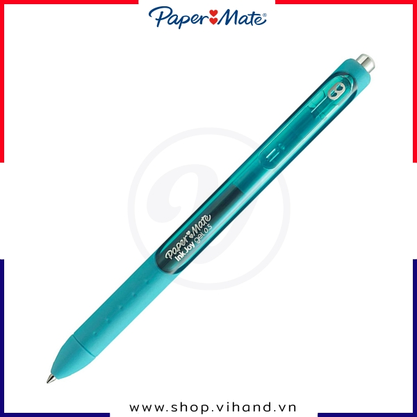 Bút gel đầu bấm Paper Mate InkJoy Gel Fine Point 0.5mm – Màu xanh lơ (Teal Zeal)