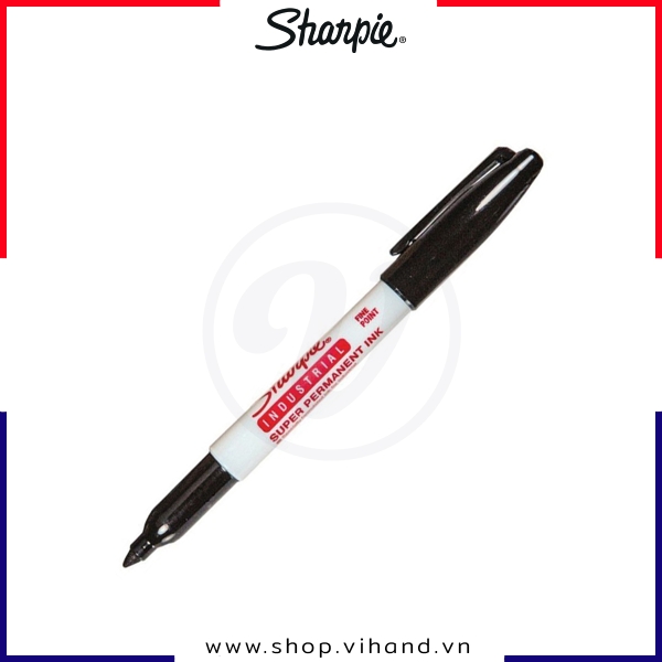 Bút lông dầu mực chịu nhiệt độ cao Sharpie Industrial - Black (Màu đen)