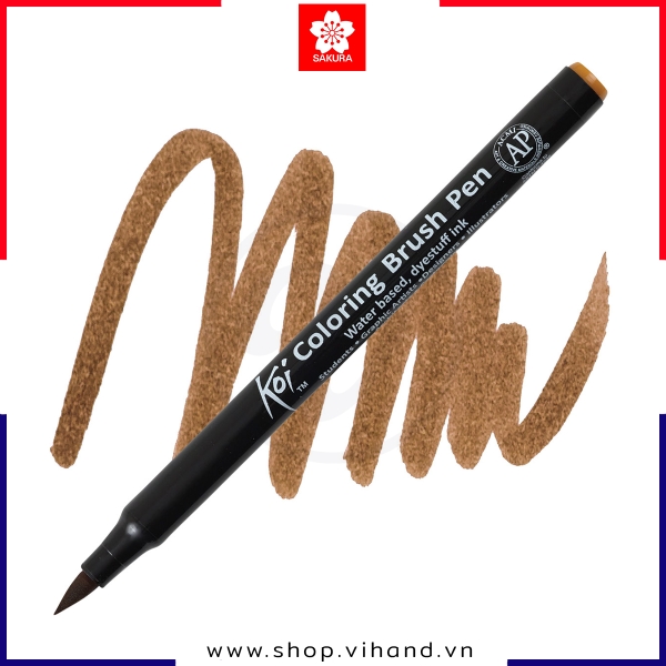 Bút lông ngòi cọ Sakura Koi Coloring Brush XBR#110 – Dark Brown