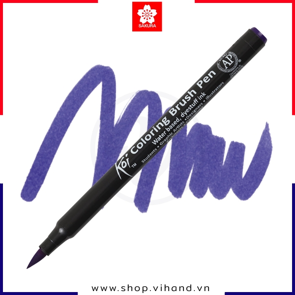 Bút lông ngòi cọ Sakura Koi Coloring Brush XBR#24 – Tím (Purple)