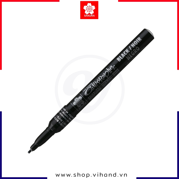 Bút vẽ thư pháp Sakura Pentouch Calligrapher Fine 1.8mm XPSK-C#49 – Màu Đen (Black)