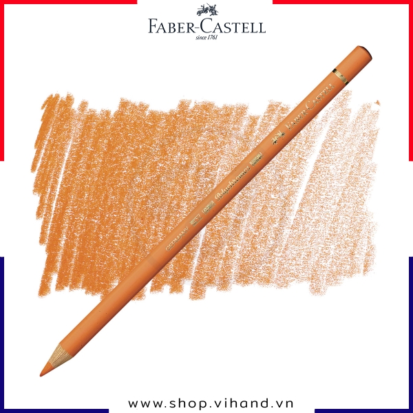 Chì màu cây lẻ Faber-Castell Polychromos 113 - Orange Glaze