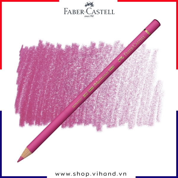 Chì màu cây lẻ Faber-Castell Polychromos 128 - Light Purple Pink