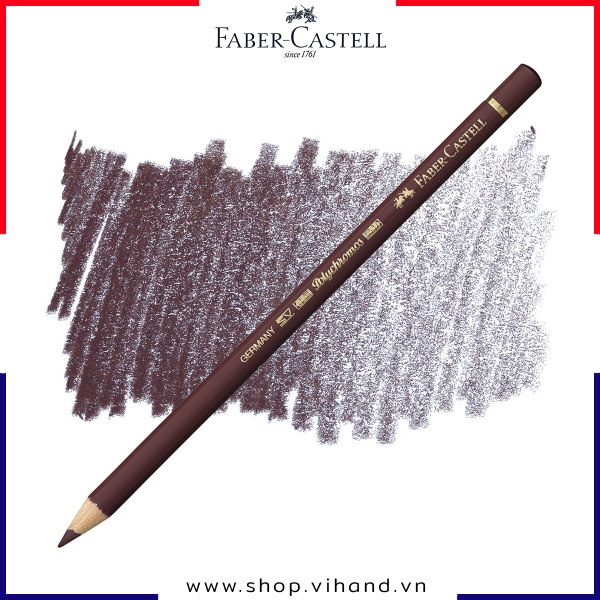 Chì màu cây lẻ Faber-Castell Polychromos 263 - Caput Mortuum Violet