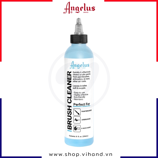 Dung dịch tẩy rửa cọ vẽ Angelus Brush Cleaner 236ml (8Oz)