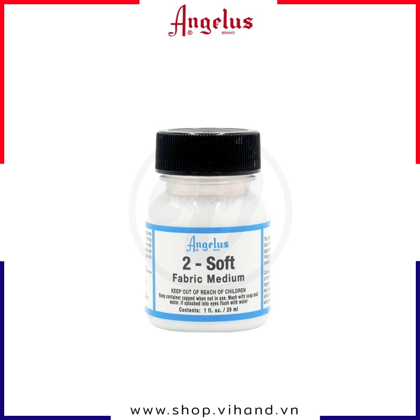 Dung môi pha màu Angelus 2-Soft (Vẽ trên vải canvas, mesh) - 29.5ml (1Oz)