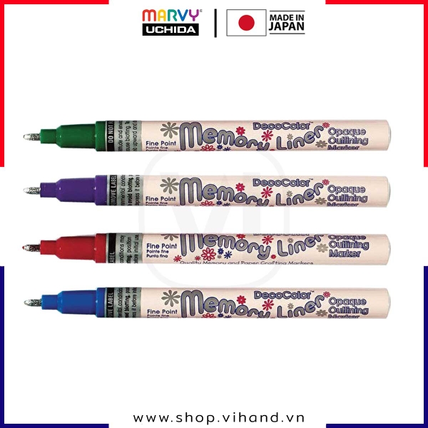 Bút sơn trang trí Marvy DecoColor Fine Point Memory Liner