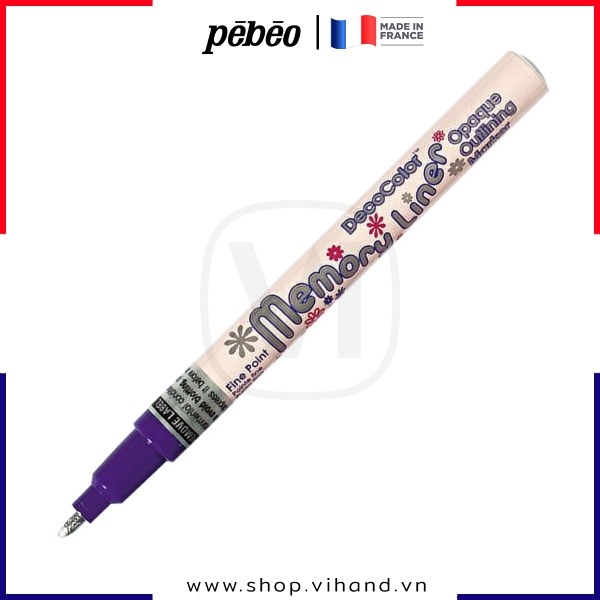 Bút sơn trang trí Marvy DecoColor Fine Point Memory Liner - Outline Purple