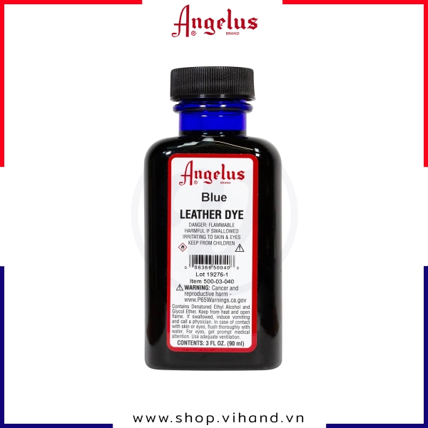 Màu nhuộm da Angelus Leather Dye Blue 90ml (3Oz) – 040